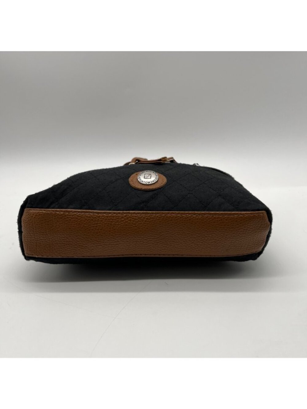 Stone Mountain Black Fabric Crossbody Bag - Picture 5 of 10